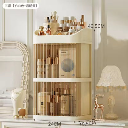 Double Story Cosmetic Storage Box
